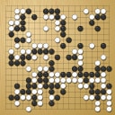 Board position at the end of game EGC 1968 - Round 7 - Game 1: Juergen Mattern vs Manfred Wimmer