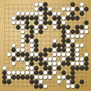 Board position at the end of game EGC 1976 - Round 1 - Game 3: Igor Bizjak vs Michael Katscher