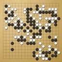 Board position at the end of game EGC 1976 - Round 1 - Game 1: Patrick Merissert vs Helmut Hasibeder