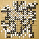 Board position at the end of game EGC 1976 - Round 2 - Game 2: Cas Muller vs Jon Diamond