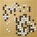 Board position at the end of game EGC 1976 - Round 6 - Game 1: Patrick Merissert vs Robert Rehm