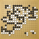 Board position at the end of game EGC 1976 - Round 7 - Game 4: Helmut Hasibeder vs Igor Bizjak