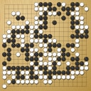 Board position at the end of game EGC 1976 - Round 8 - Game 1: Patrick Merissert vs Tony Goddard