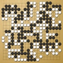 Board position at the end of game EGC 1976 - Round 9 - Game 3: Helmut Hasibeder vs Michael Katscher