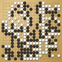 Board position at the end of game EGC 1977 - Round 10 - Game 1: Valery Astasjkin vs Wolfgang Isele