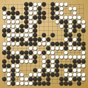 Board position at the end of game EGC 1977 - Round 9 - Game 1: Wolfgang Isele vs Andre Moussa