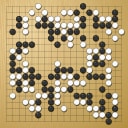 Board position at the end of game EGC 1979 - Round 1 - Game 1: Robert Rehm vs Helmut Hasibeder