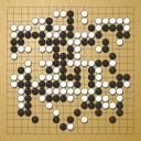 Board position at the end of game EGC 1979 - Round 2 - Game 1: Ronald Schlemper vs Juergen Mattern