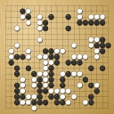 Board position at the end of game EGC 1983 - Round 2 - Game 1: Janusz Kraszek vs Erik Puijt