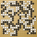 Board position at the end of game EGC 1985 - Round 5 - Game 1: Janusz Kraszek vs Cas Muller