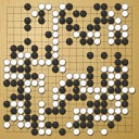 Board position at the end of game EGC 1988 - Round 5 - Game 3: Gerald Westhoff vs Frank Janssen