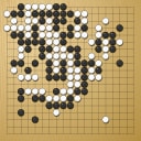 Board position at the end of game EGC 1988 - Round 1 - Game 1: Matthew Macfadyen vs Tonny Claasen