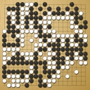 Board position at the end of game EGC 1988 - Round 2 - Game 1: Alexej Lazarev vs Frank Janssen