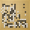 Board position at the end of game EGC 1992 - Round 3 - Game 1: Matthew Macfadyen vs Alexej Lazarev