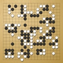 Board position at the end of game EGC 1992 - Round 1 - Game 2: Gerhard Schmid vs N Van Diepen