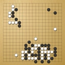 Board position at the end of game EGC 1992 - Round 8 - Game 7: Lucretiu Calota vs Vesa Laatikainen
