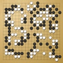 Board position at the end of game EGC 1992 - Round 8 - Game 5: Tobias Berben vs A Jones