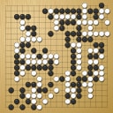 Board position at the end of game EGC 1996 - Round 6 - Game 1: Arkadij Bogackyj vs T Mark Hall