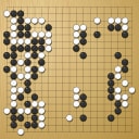 Board position at the end of game EGC 2000 - Round 1 - Game 1: Alexandr Dinerstein vs Christoph Gerlach
