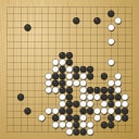 Board position at the end of game EGC 2000 - Round 9 - Game 1: Bela Nagy vs T Mark Hall
