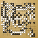 Board position at the end of game EGC 2003 - Round 10 - Game 1: Alexandr Dinerstein vs Cornel Burzo