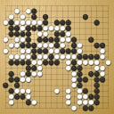 Board position at the end of game EGC 2004 - Round 1 - Game 1: Diana Koszegi vs Svetlana Shikshina