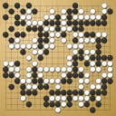Board position at the end of game EGC 2004 - Round 8 - Game 1: Alexandr Dinerstein vs Diana Koszegi