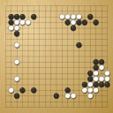 Board position at the end of game EGC 2004 - Round 4 - Game 3: Nobuhiro Tanaka vs Radek Nechanicky
