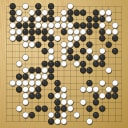 Board position at the end of game EGC 2005 - Round 5 - Game 1: Alexandr Dinerstein vs Catalin Taranu