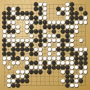 Board position at the end of game EGC 2005 - Round 10 - Game 2: Svetlana Shikshina vs Seok-bin Cho