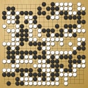 Board position at the end of game EGC 2005 - Round 6 - Game 1: Chong-uk Pak vs Alexandr Dinerstein