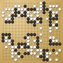 Board position at the end of game EGC 2006 - Round 10 - Game 1: Andrej Kulkov vs Kibong Lee