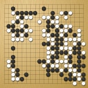 Board position at the end of game EGC 2007 - Round 10 - Game 1: Ting Li vs Ilja Shikshin