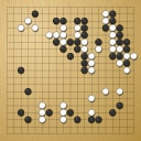 Board position at the end of game EGC 2007 - Round 4 - Game 1: Seok-ui Hong vs Matti Siivola
