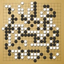Board position at the end of game EGC 2007 - Round 7 - Game 1: Ilja Shikshin vs Chong-uk Pak