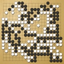Board position at the end of game EGC 2009 - Round 5 - Game 2: Csaba Mero vs Cristian Pop