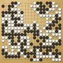 Board position at the end of game EGC 2009 - Round 7 - Game 1: Cristian Pop vs Rob van Zeijst