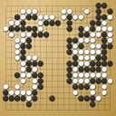 Board position at the end of game EGC 2009 - Round 9 - Game 2: Ilja Shikshin vs Thomas Debarre