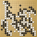 Board position at the end of game EGC 2009 - Round 1 - Game 3: Jung Chang Yuan vs Thomas Debarre