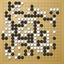Board position at the end of game EGC 2009 - Round 10 - Game 1: Chi Min Oh vs Eunkuk Kim
