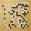 Board position at the end of game EGC 2009 - Round 2 - Game 3: Chi Min Oh vs Frank Janssen