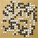 Board position at the end of game EGC 2009 - Round 4 - Game 4: Motoki Noguchi vs Dmytro Bogackyj