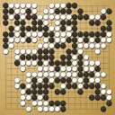Board position at the end of game EGC 2009 - Round 4 - Game 3: Tobias Berben vs Cornel Burzo