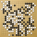 Board position at the end of game EGC 2009 - Round 8 - Game 3: Catalin Taranu vs Sang-youn Jun