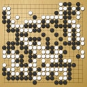 Board position at the end of game EGC 2010 - Round 7 - Game 1: Artem Kachanovskyj vs Ilja Shikshin