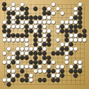 Board position at the end of game EGC 2010 - Round 10 - Game 2: Chaelim Kim vs Kyeong-nang Kang