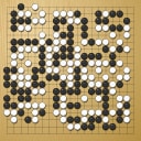Board position at the end of game EGC 2010 - Round 2 - Game 1: Kyeong-nang Kang vs Cornel Burzo