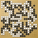 Board position at the end of game EGC 2011 - Round 4 - Game 2: Alexandr Dinerstein vs Artem Kachanovskyi