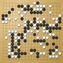 Board position at the end of game EGC 2011 - Round 1 - Game 2: Catalin Taranu vs Fredrik Blomback