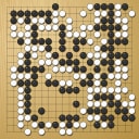 Board position at the end of game EGC 2011 - Round 5 - Game 3: Cornel Burzo vs Sang-Youn Jeon